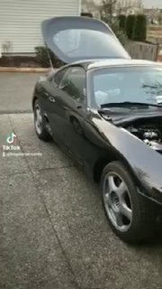2jzgte single turbo build 5 speed r154 transmission. with standalone ecu