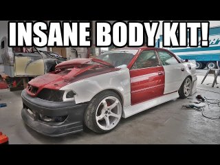 JZX100 Mark II BN Sports Body Kit Install!