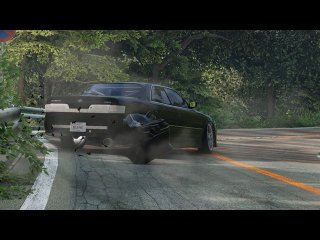 Beam NG JZX100 Drifting in Hakone Nanamagari