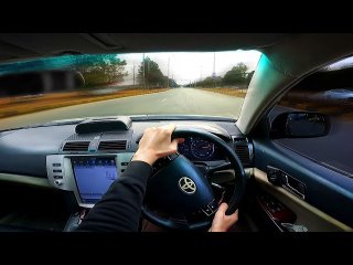 Driving Toyota Mark X - POV Drive of Mark X 2.5