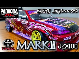 Check out the PANDORA RC TOYOTA MARK II JZX100 BN-Sports, a must-see for RC drift fans! 💨