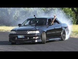Street Night Drift / Toyota Mark2 jzx100
