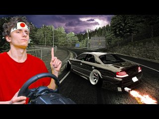 ДРИФТ НА РУЛЕ В ASSETTO CORSA | JZX 100 TOYOTA CRESTA STEERING WHEEL DRIFTING