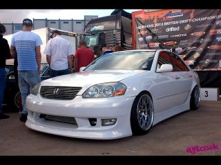 Driftworks Toyota Mark 2 JZX110 1JZ-VVTi with a GTX3076r, HKS 264 cams and 6 boost Manifold. 564BHP