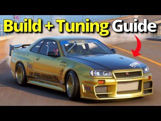 How To Make A Drift Build & Tune In Forza Horizon 6!