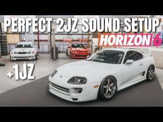 How to get the best 2JZ & 1JZ Sound in Forza Horizon 6 (Toyota Supra, Toyota Chaser & more)