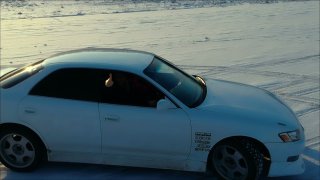 Живая легенда Марк2 90 кузов. зимний дрифт на вайбе | Toyota Mark 2 drift