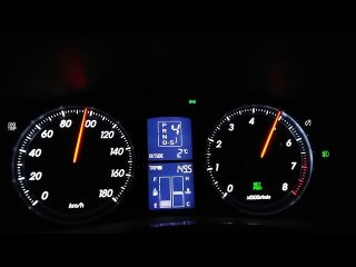 Разгон 0-180 Toyota Mark X 250G 215 сил сток