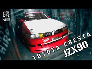 TOYOTA CRESTA JZX90 [ street drift ]