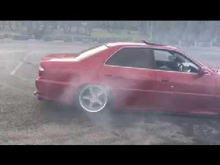 Jzx100 Chaser burnouts and donuts