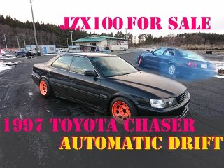 How to Drift Automatic Car Toyota Chaser JZX100 Pinku Style Japan