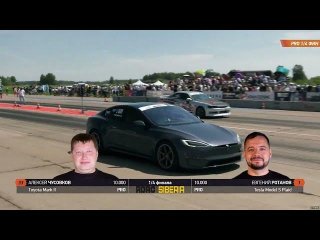 Tesla Plaid VS Toyota Mark 2 - 1 этап Кубка RDRC Сибирь 2026 по дрэг-рейсингу