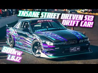 Adgee's Crazy 500KW 1.5JZ Swapped S13 Silvia! | Reet Rundown