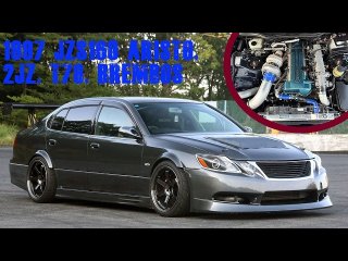 GS Face JZS160 Aristo with T78, and Brembos, Grip Spec, Goes Drifting ! From Powervehicles in Ebisu