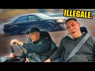 SIAMO RIMASTI A PIEDI CON LA NUOVA TOYOTA CRESTA | Drift e Test Drive