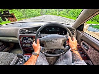1996 Toyota Mark II 3.0 AT - POV TEST DRIVE