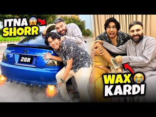 Papa Ne Gussay Mei Meri Waxing Kr Di 😰 | Mark X Ka Engine Swapped 😍