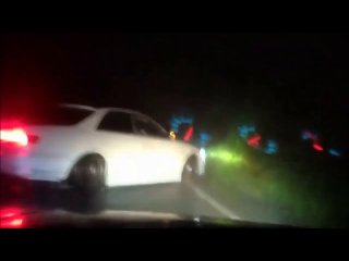 Toyota Mark II JZX90 Touge Drifting at Night