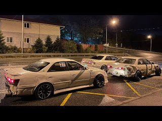 СОЧНЫЙ СТРИТ на JZX-ах! ПАРОВОЗНАЯ ВАКХАНАЛИЯ! СИЛОВЫЕ ДРИФТ ТАКСИСТЫ..