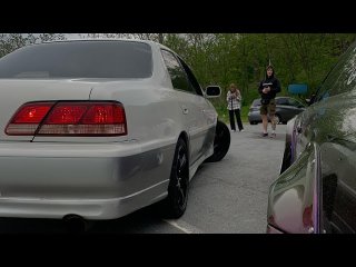Дрифт Toyota Cresta и Toyota Mark II