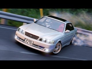 JZX100 drift Missile on Sakano Touge