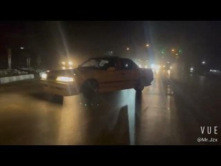 By the sword - Jake Hill Toyota Mark 2 Jzx81 Drift Night
