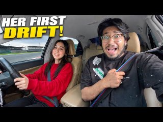 Azka Ne Drifting Ki First Time 😱 | Mark X On Beast Mode 🔥