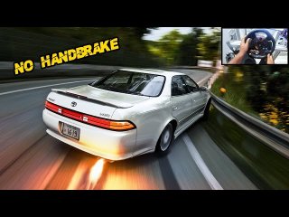 Toyota Mark II JZX90 Stock Touge Drifting l Assetto Corsa (Logitech G29 - Steering Wheel Gameplay)