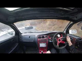 Ebisu circuit, Touge course, 450ps Mark 2 jzx90 and Soarer z30 having fun!
