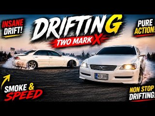 Toyota Mark X Insane Drift 🔥 | Smoke, Speed & Epic Drift Action