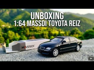 1:64 Scale Toyota Mark X / REIZ Miniature Diecast Model Unboxing