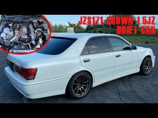 JZS171 Toyota Crown, 1.5JZ, HKS Turbo, for sale from Powervehicles, Ebisu