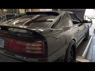 RHD Toyota Supra MK3 1.5JZ at the dyno