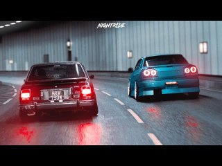 London Nightride | Skyline R34 x Toyota Mark II