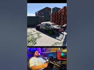 Drifting the Toyota mark2 in beamng drive