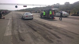 drag шамора Chaser JZX100 vs Mark 110