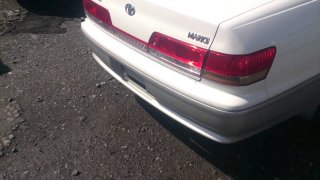 Видео-тест автомобиля Toyota Mark II (бело-серый, 1G-FE, GX100-6112787)