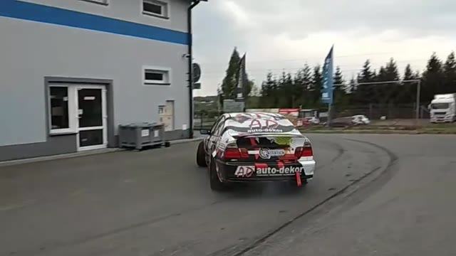 BMW e46 3uz-fe v8 DRIFT