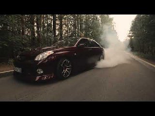 Дрифт на Toyota Verossa