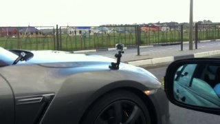 Toyota Verossa vs Nissan GTR (Inside Look, Run 2)