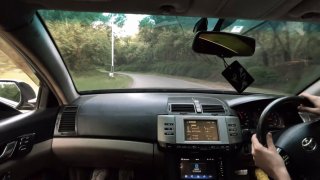Toyota Mark X Morning Run and Powerslide on Shakarparian Road, Islamabad 🇵🇰 | Weekend Morning POV |