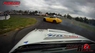 Toyota Mark II vs Solstice drifting at Club Loose