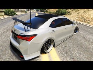 TOYOTA COROLLA X MODIFIED LAMBO DOORS | GTA 5 | SYED GAMING