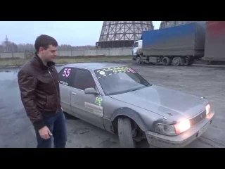 Toyota Mark 2 JZX81 Turbo Дрифт. FastTest