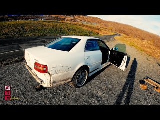 Сток Toyota Chaser в дрифте - поедет?