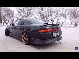 Mark II jzx90 OMSKDRFT illegal street drift from Omsk 2018