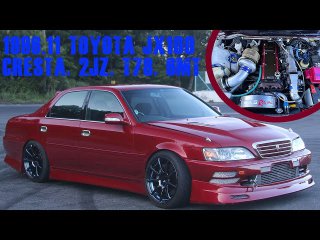 Toyota Cresta JZX100 with 2JZ, Trust T78 , Supra 6MT available now from Powervehicles, Ebisu!