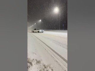 Зимний дрифт на Toyota Mark 2 JZX100