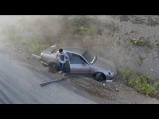 Toyota Mark II JZX90, Дрифт. БУДЬТЕ АККУРАТНЫ!!!
