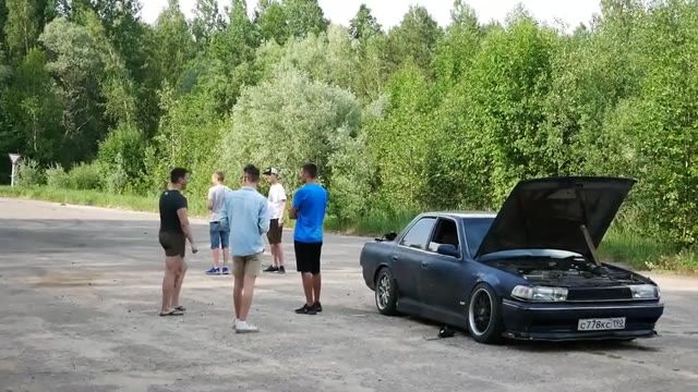 Toyota Cresta 1JZ drift donats